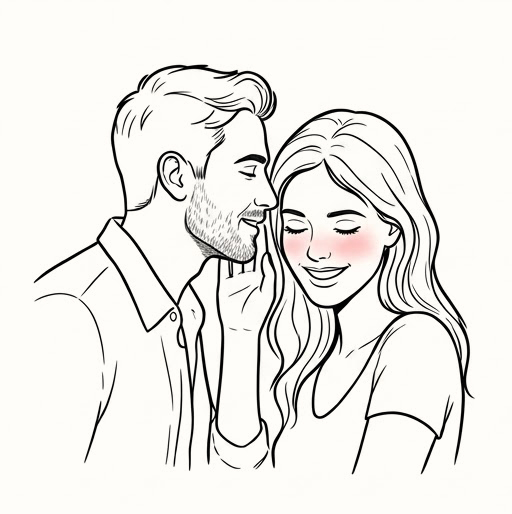 Illustration : se chuchoter un secret