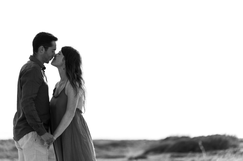 Couple qui s'embrassent Aix-en-provence